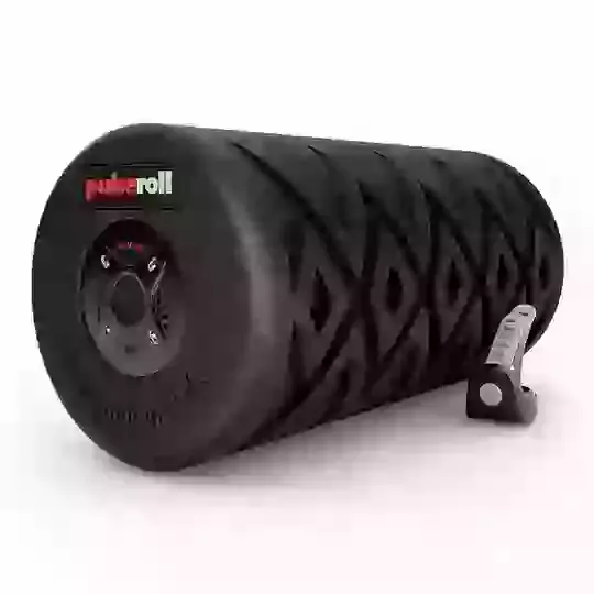 Pulseroll 4 Speed Vibrating Foam Roller (30cm) - Black